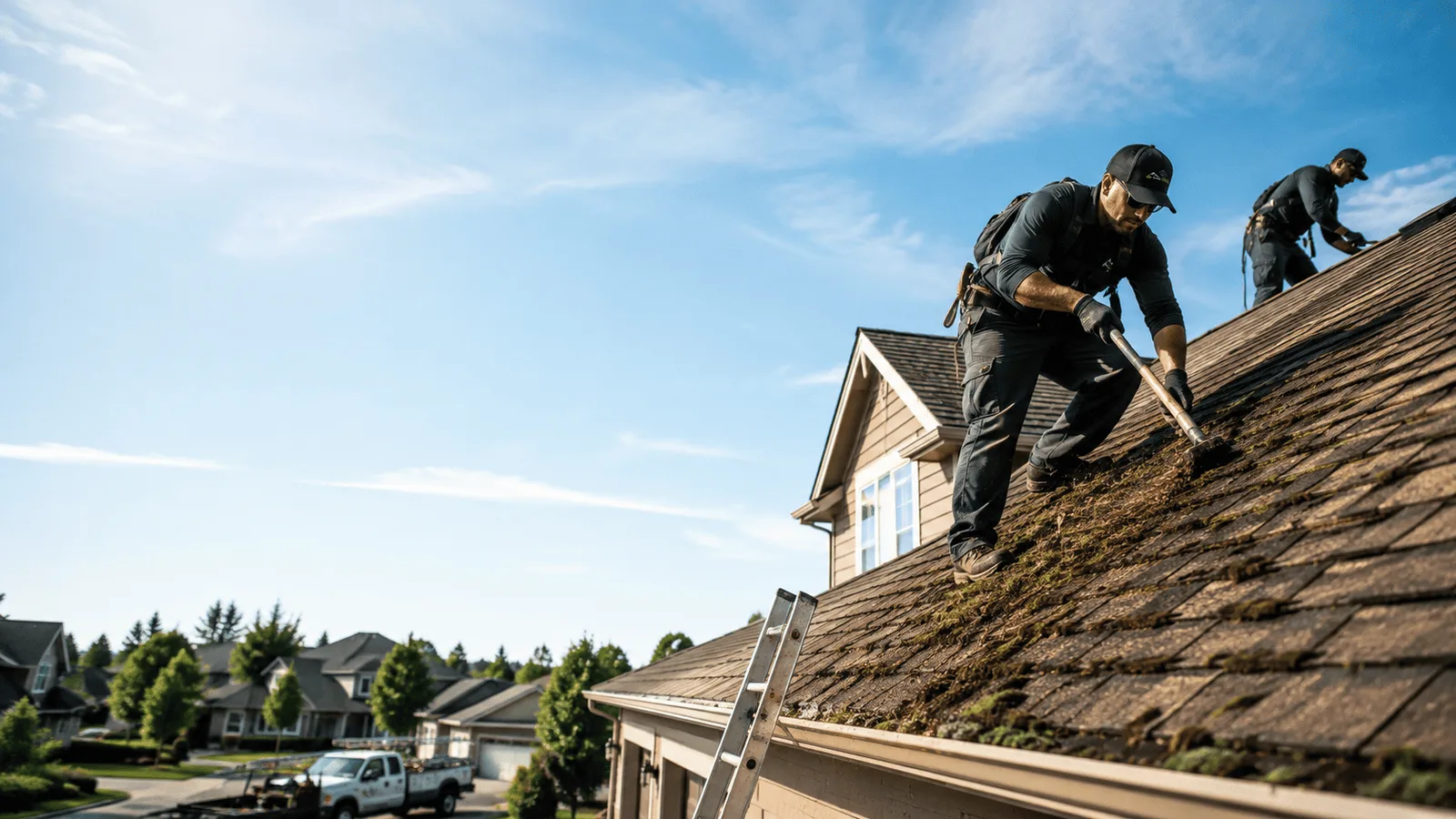 Roof Moss Removal in Weogufka, AL near me